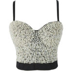 In love with pearls corset